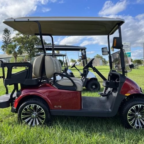 2023 E-Z-GO Freedom® RXV® ELiTE™ Lithium Inferno Red