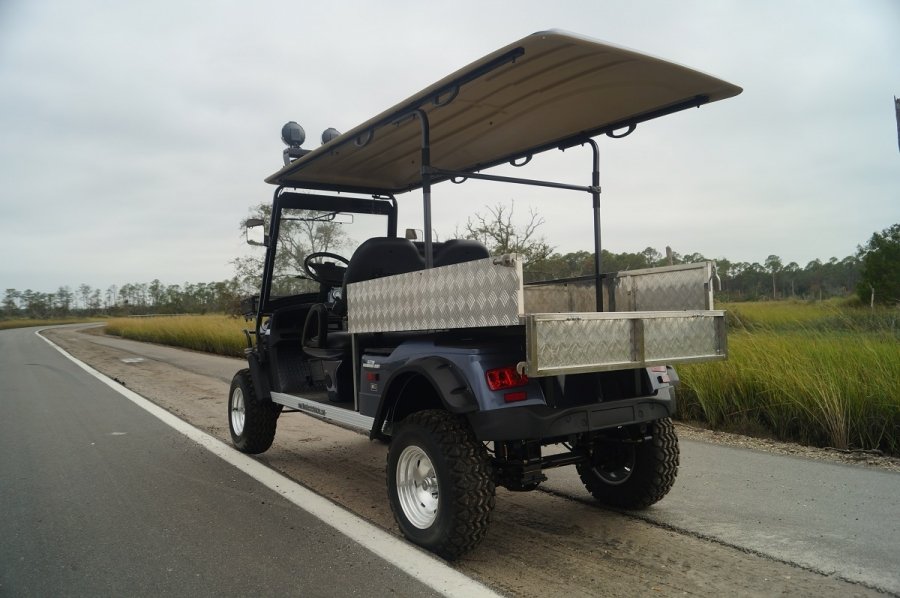 MotoEV Electro Neighborhood Buddy 2 Passenger Utility Deluxe Highriser Street Legal Golf Cart