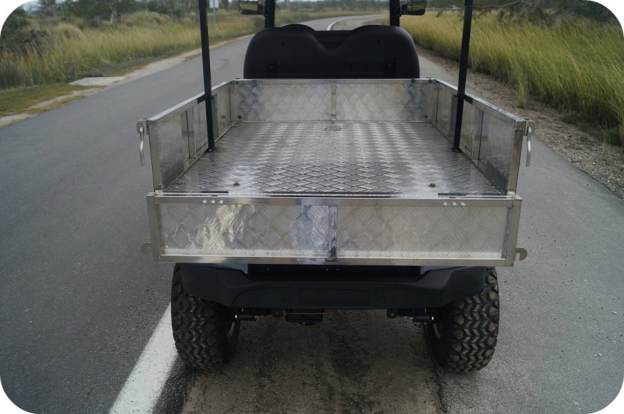 MotoEV Electro Neighborhood Buddy 2 Passenger Utility Deluxe Highriser Street Legal Golf Cart