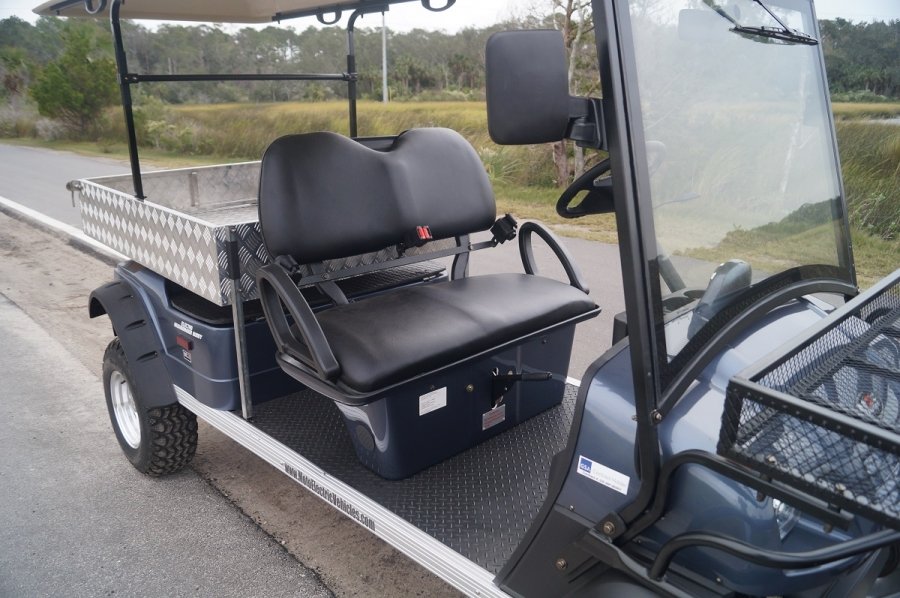 MotoEV Electro Neighborhood Buddy 2 Passenger Utility Deluxe Highriser Street Legal Golf Cart